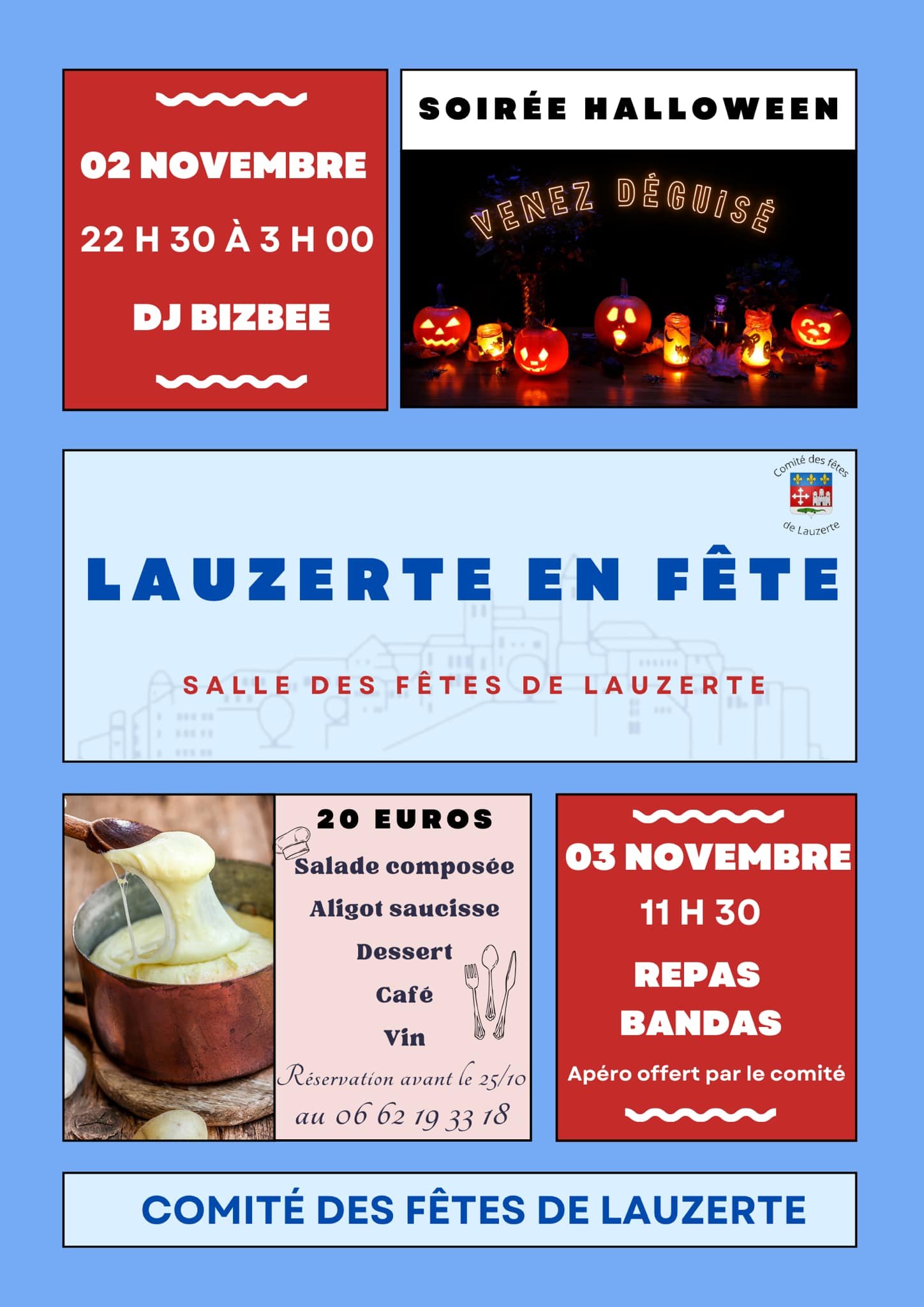 Lauzerte en fête - 2 et 3 novembre