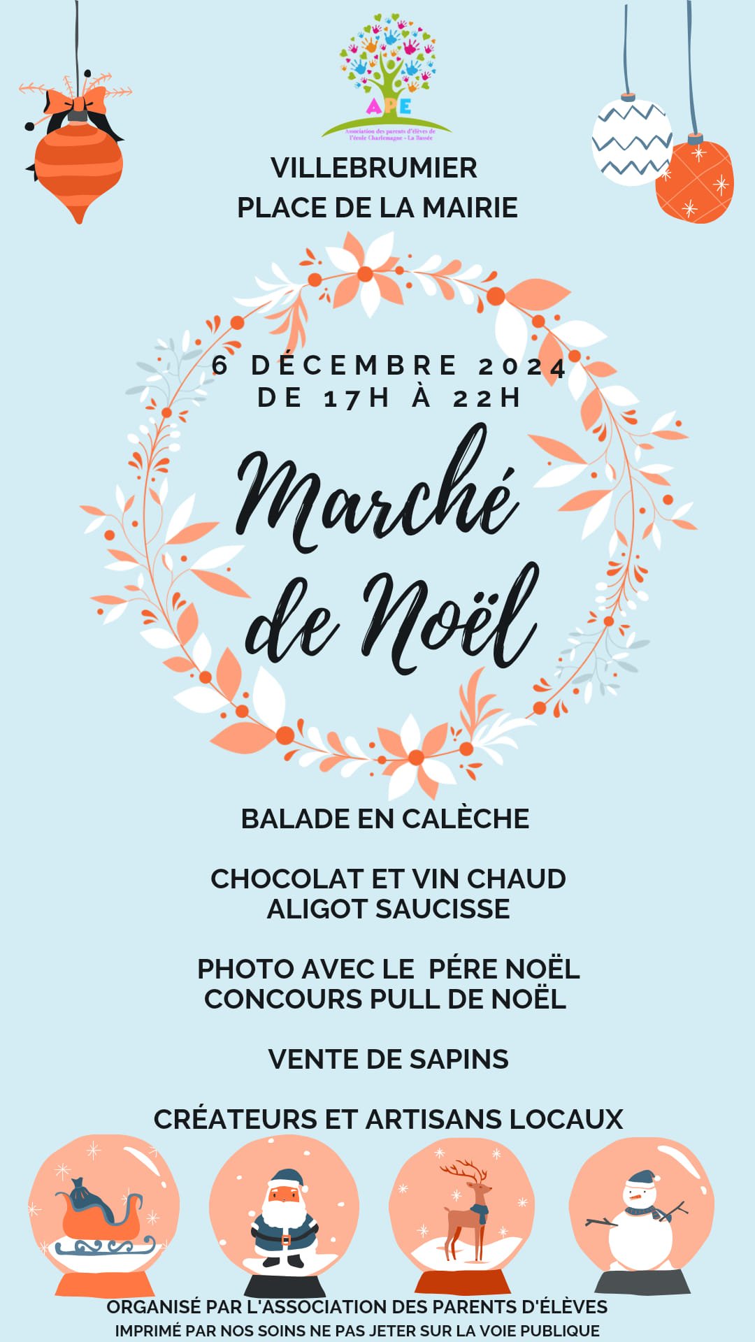 Marché de Noël à Villebrumier !