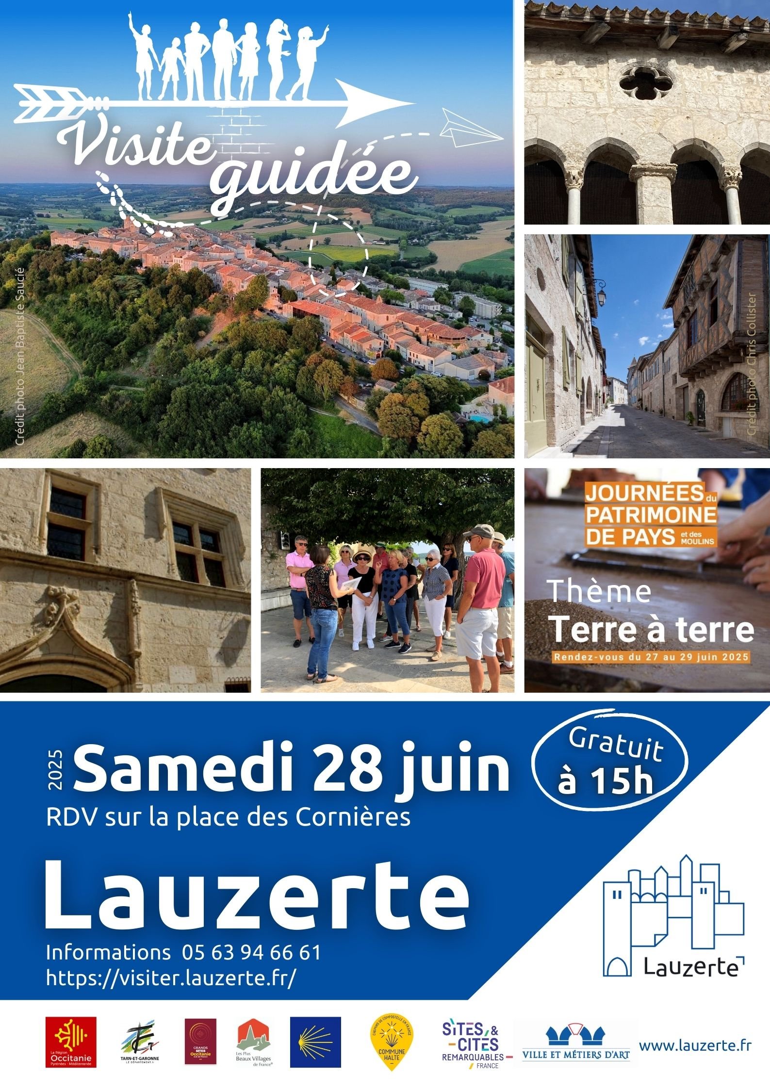 Visite guidée thématique de la cité médiévale : Terre à terre
