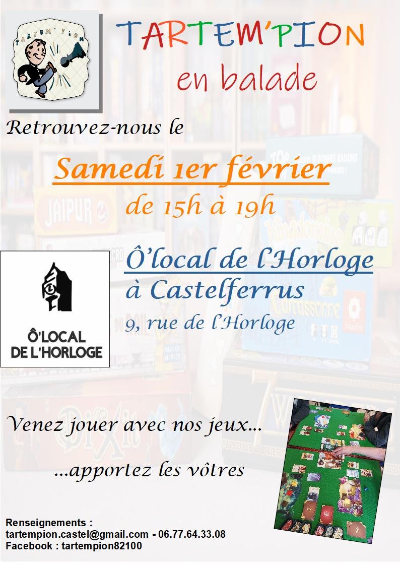 Tartem'Pion en balade - Après-midi jeux
