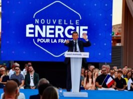 David Lisnard meeting Saint-Raphaël Nouvelle Énergie 2000 personnes lancement campagne présidentielle 3 juillet 2026